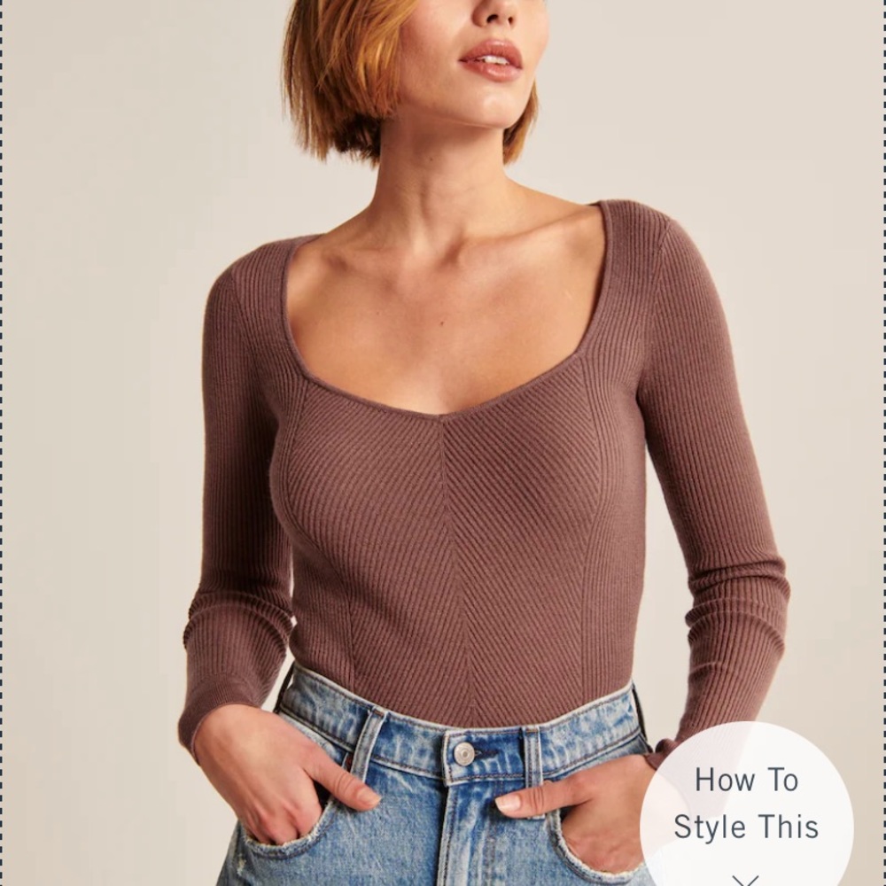Abercrombie & fitch Luxloft sweater size S